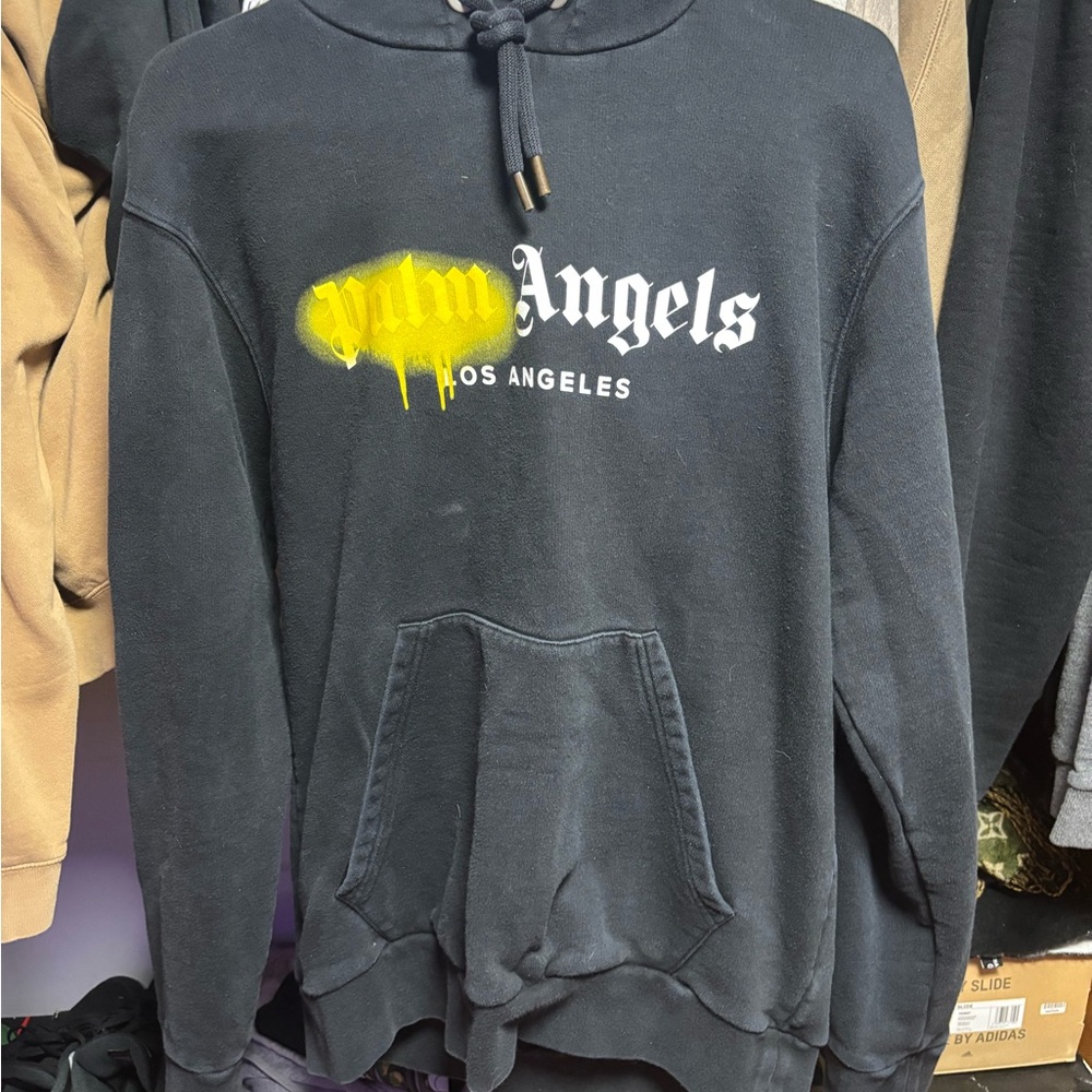 Palm Angels Black Hoodie
